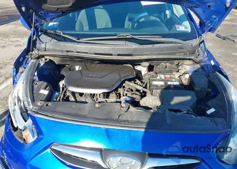 2012 Hyundai Accent Se из США, поврежденный, VIN KMHCU5AE6CU019556